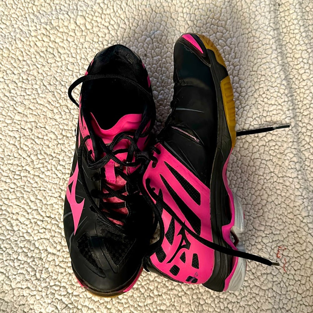 Mizuno Ladies Wave Lightning SR Touch Volleyball Shoes sz 10